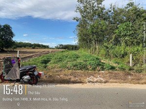 chính chủ bán lô đất 10 m ngang mặt tiền đường nhựa dt749b - minh thạnh - hồ chí minh