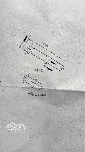 hẻm xe hơi thông - trịnh đình trọng - tân phú - 114m2 - 2 tầng - 7 tỷ 4 tl