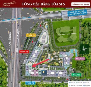 bán căn hộ cao cấp 3pn, 102,17m2, giá tốt tại sun feliza suites, dịch vọng hậu, cầu giấy, hà nội