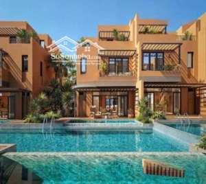 nhà phố caraword cam ranh 196m2 3 tầng hồ bơi riêng bàn giao full nội thất cao cấp sở hữu lâu dài