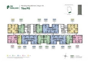 the parkland - giá chỉ 60tr/m2 căn 2pn