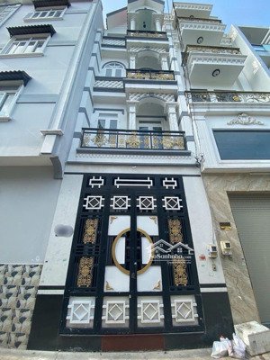 căn nhà 4 tầng hẻm thông hương lộ 2 btđa, bình tân diện tích: 4 13.5m (54m công nhận đủ)