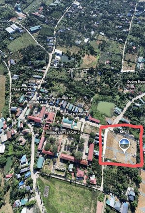 hòa sơn, lương sơn, giá 1,5 tỷ đi bộ 2 phút đến trường học mầm mon, cấp i, cấp ii, 3 phút đến chợ