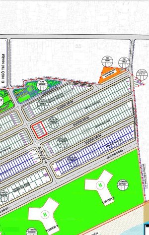 bán lô góc 3 mặt tiền dự án ocean dunes - phố biển rạng đông dt 1113m2 giá 120tr/m2