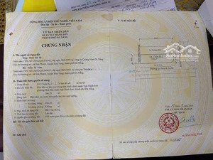 bán đất góc 2 mt lương thúc kỳ - sơn thuỷ 2, 164m2, ngũ hành sơn, đà nẵng