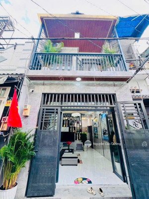 bán nhà 4,2x11m 1 lầu hẻm 4m xe hơi tân thới hiệp 09 gần cấp 2 nguyễn hiền, siêu thị metro q12