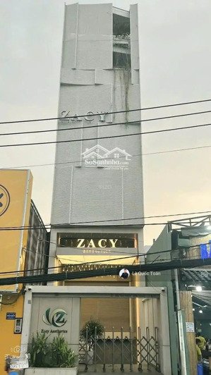 siêu khủng! tòa nhà hầm 8 tầng, ngang lớn 5.7x30m - 187.6m2 mặt tiền ung văn khiêm, bt chỉ 60 tỷ tl