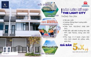 bán nhà phố lk9 dự án the light city vũng tàu | đối diện fpt kinh doanh tốt giá chỉ 5.9 tỷ