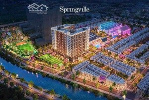 spring ville gamudaland triển khai giai đoạn đầu căn hộ mặt tiền 25b cổng chính sân bay long thành