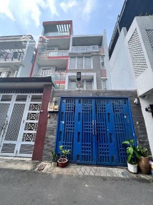 hẻm ô tô sát mặt tiền - gò dầu & tân sơn nhì - 4 tầng 90m2 (4.2m x 22m) - gần aeon mall