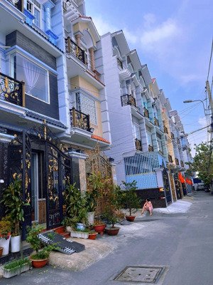 nhà phố liền kề - 62m2 - 4tầng - hẻm xe hơi tránh - khu ven sông phú định - nhỉnh 7 tỷ