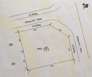 đất chợ lô góc long tân city 171,2m², cần tiền bán gấp. liên hệ chính chủ