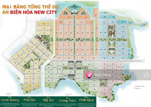 giá tốt bán nhanh nền đất khu mỹ an tại d/a biên hoà newcity- dt 100m2 đường 13m giá 1.8tỷ
