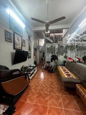 bán nhà phố thanh đàm diện tích 55m2 - dân xây kiến cố - sân để xe rất rộng - giá 7,45 tỷ