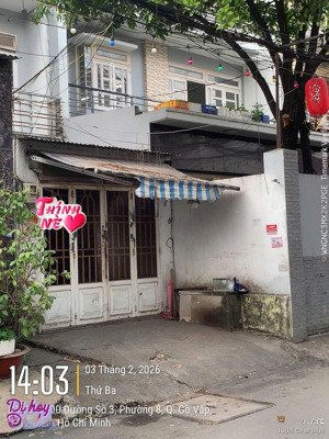 bán dãy phòng trọ 4x26m đường trước nhà rộng 7m thông ra lê văn thọ-nguyễn văn khối p8 gò vấp