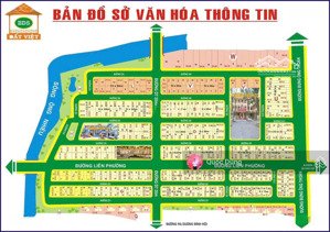 bán các lô f, n, h mặt tiền đường liên phường tại kdc sở văn hoá tt p long trường giá từ 110tr/m2