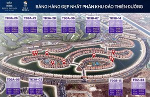 quỹ 15 căn đảo thiên đường - isla bella - 180m2 200m2 - 450m2 giá cđt từ 16 tỷ - c. khấu khủng 35%