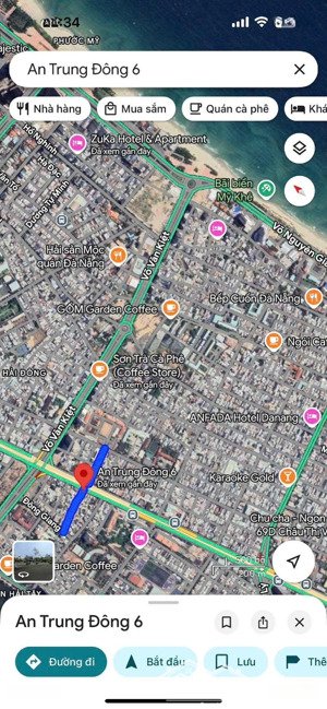 đất ngô quyền sát cầu rồng, mt 7m nở hậu 10,7m, đất đẹp, thông chợ đêm, đông giang