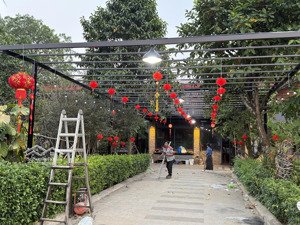 bán biệt thự nhà vườn mặt tiền đường long thuận phường long phước