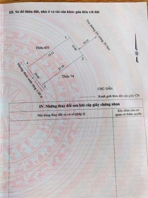 bán nhanh lô đất mặt tiền vị trí vip cửa việt