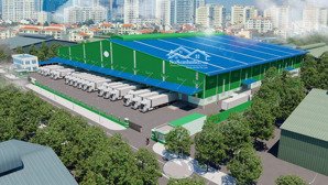 cho thuê nhà kho 14.400m2 có dock tại kcn miền tây