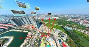 căn góc 2pn+ kính cong đẹp nhất tại masteri grand coast ngắm pháo hoa nhìn biển hồ tạo sóng full ck