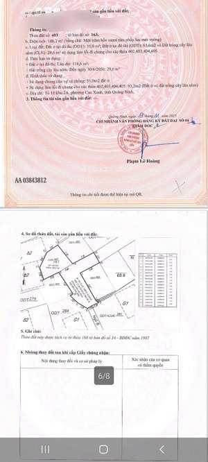 duy nhất 1 lô đất nền sổ đỏ tại trung tâm hòn gai 55m2 full xây dựng, ô tô đỗ cửa giá chỉ 1,83 tỷ