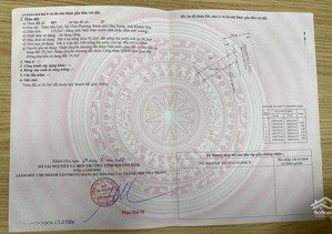 bán đất đường đắc phú, đắc lộc, vĩnh phương, nha trang. dt: 119,5m2. sổ hồng. giá: 1 tỷ 850