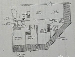 hiếm - 3pn 145m2 ban công rộng, view landmark 81, giá bán 37 tỷ all in, xem nhà 24/7