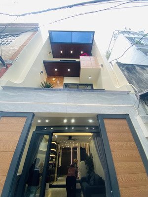 đối diện cityland pvt - hxh thông - 3.6x10.5m - 3 tầng - 3pn - full nt - chỉ 6.5 tỷ