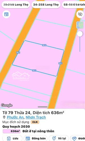 bán lô đất nhà vườn phước an, nhơn trạch. hàng đẹp giá tốt đi nhanh trước tết, lh ngay hôm nay