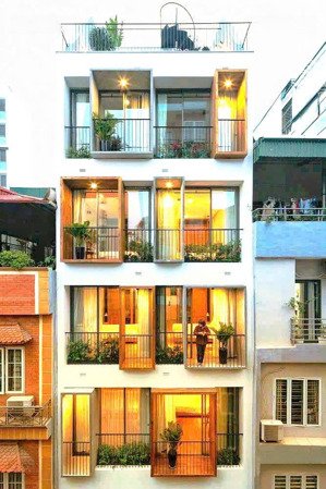 cực kỳ hiếm-toà c/hộ new 100% an thượng 22 đối diện công viên - 90m2 - 6 tầng - 13 pn - dthu: 120tr