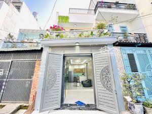 nhà phố 4m x 13m 2 tầng 3pn (có pn tầng trệt) hẻm 6m đường tân thới hiệp 14 cách đường chỉ 10m