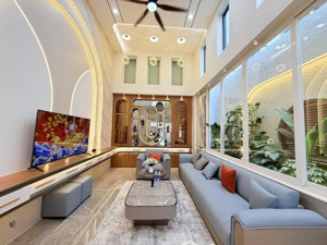 căn góc 6 tầng full nội thất - phạm văn chiêu- thang máy - ôtô đậu nhà - 5pn 8wc - khu phân lô vip