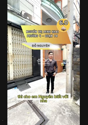 nhà quận 3 - nhà 4 tầng - hẻm xe 3 gác thông - đất vuông vức - chỉ 6 tỷ