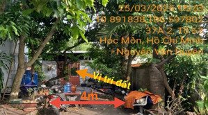 ngân hàng chào bán đất tại ngô quyền, 2,032 tỷ, 116,9m2, pháp lý đầy đủ, hàng hiếm tại hóc môn