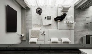 the galleria duplex 3pn fnt đẹp trần cao, view sông cho thuê - lh 