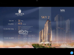 (ssm) imperia sky park - an khánh chính thức mở bán đợt 1 với giá rẻ không tưởng