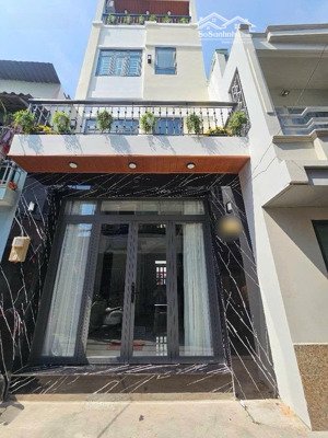 bán nhà vĩnh hội quận 4 - hẻm ôtô - 4 tầng - bề ngang 4m - 5 tỷ - nhà mới full nội thất