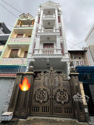 thang máy, tầng hầm nhà 6 tầng, tầng hầm, thang máy.cityland, emart phan văn trị, hẻm xe hơi.