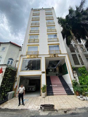 hạ giá 10 tỷ! bán khách sạn hoàng việt, tân bình. dt 8,1 x 20m(9 tầng - hđt 190 triệu/th) giá 45 tỷ