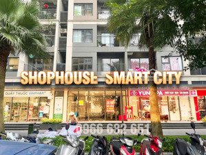 vốn 3 tỷ - lãi 85 triệu/tháng - shophouse khối đế tại vinhomes smart city - sổ đỏ lâu dài