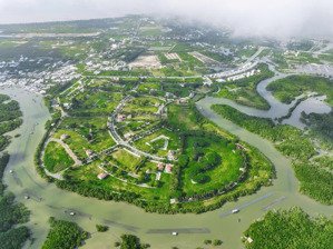 bán đất mặt tiền dự án phước lộc đường lương văn nho long hòa 110m giá 7,5 tỷ