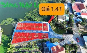 chính chủ gửi bán lô góc đẹp tại lập lễ - thuỷ nguyên - hp diện tích: 60m2. view sông cực đẹp.