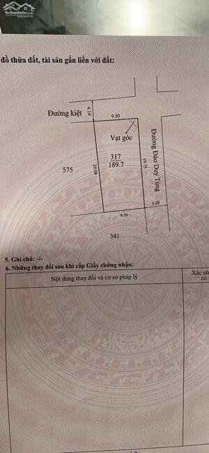 Đất Kiệt ô tô Phạm Văn Đồng – 2 mặt tiền – 190m² ngang 9,5m – 25tr/m² TL