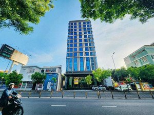 bán toà nhà góc 2 mặt tiền nguyễn trãi - 20x35m - hầm 14 lầu tn 32.4 tỷ/năm - giá bán: 380 tỷ tl