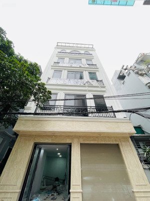 vip nhà mới kim giang, hoàng mai, 7 tầng thang máy nhập, lô góc, dt 63m2, mt 6.5m, nhỉnh 24 tỷ