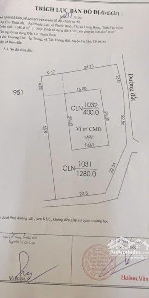 bán đất gia bình, 3,5 tỷ, 1626m2, view đẹp, pháp lý đầy đủ