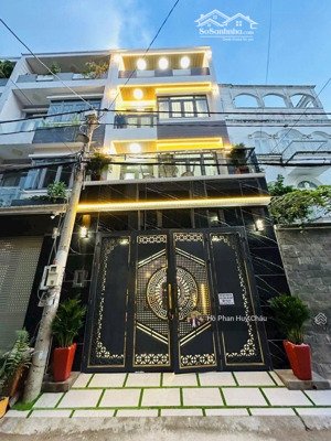 chỉ 6 tỷ 7 - 4 tầng - ngang 5m - hẻm oto - ngay huỳnh tấn phát