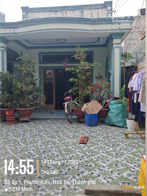 bán đất tặng nhà 154m2 (8.3x19m) phước kiển nhà bè, xe hơi đậu cổng tương lai mt 20m chỉ 4.7 tỷ